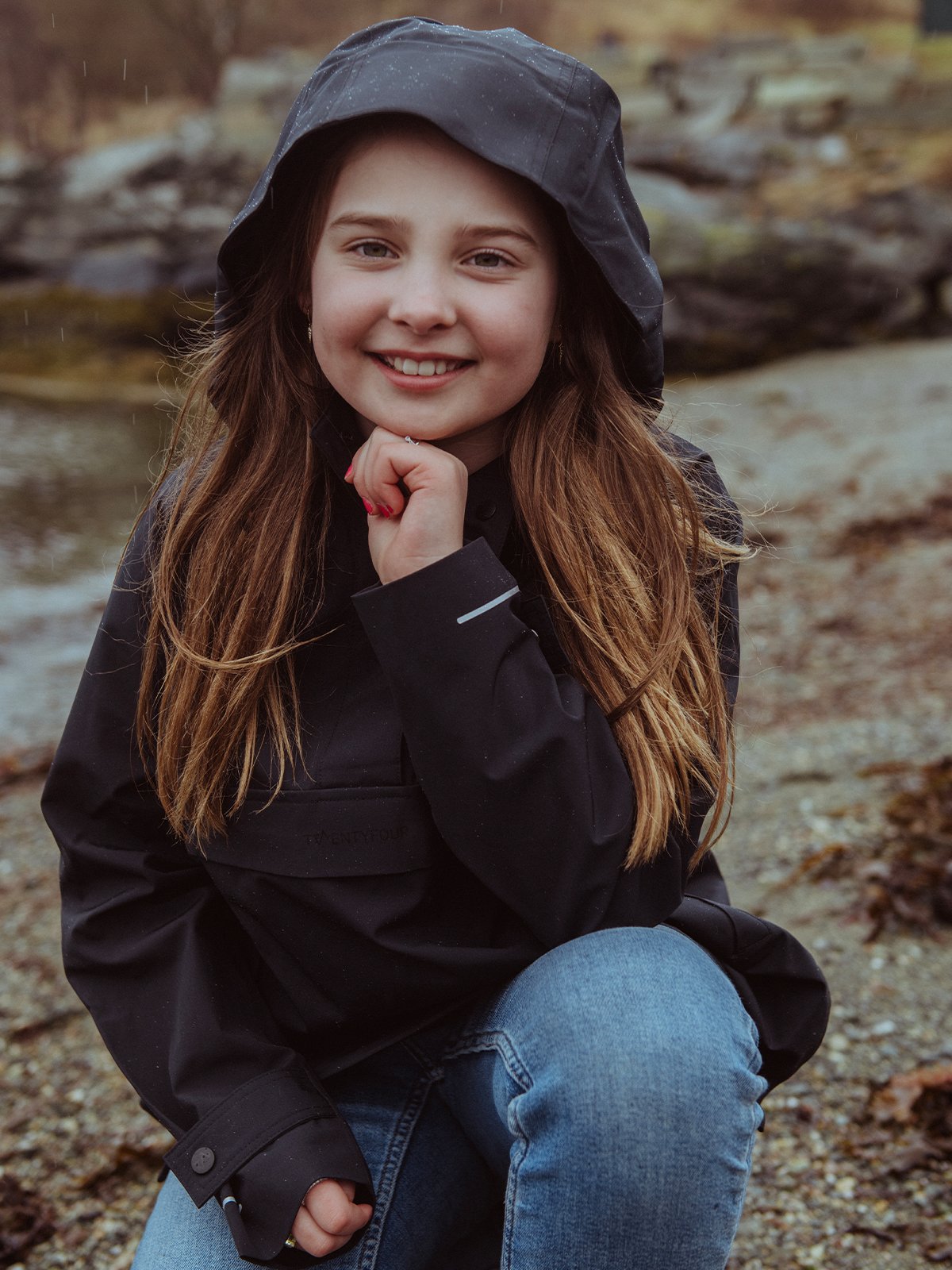 Twentyfour Mode 2-lags Poncho Junior SORT