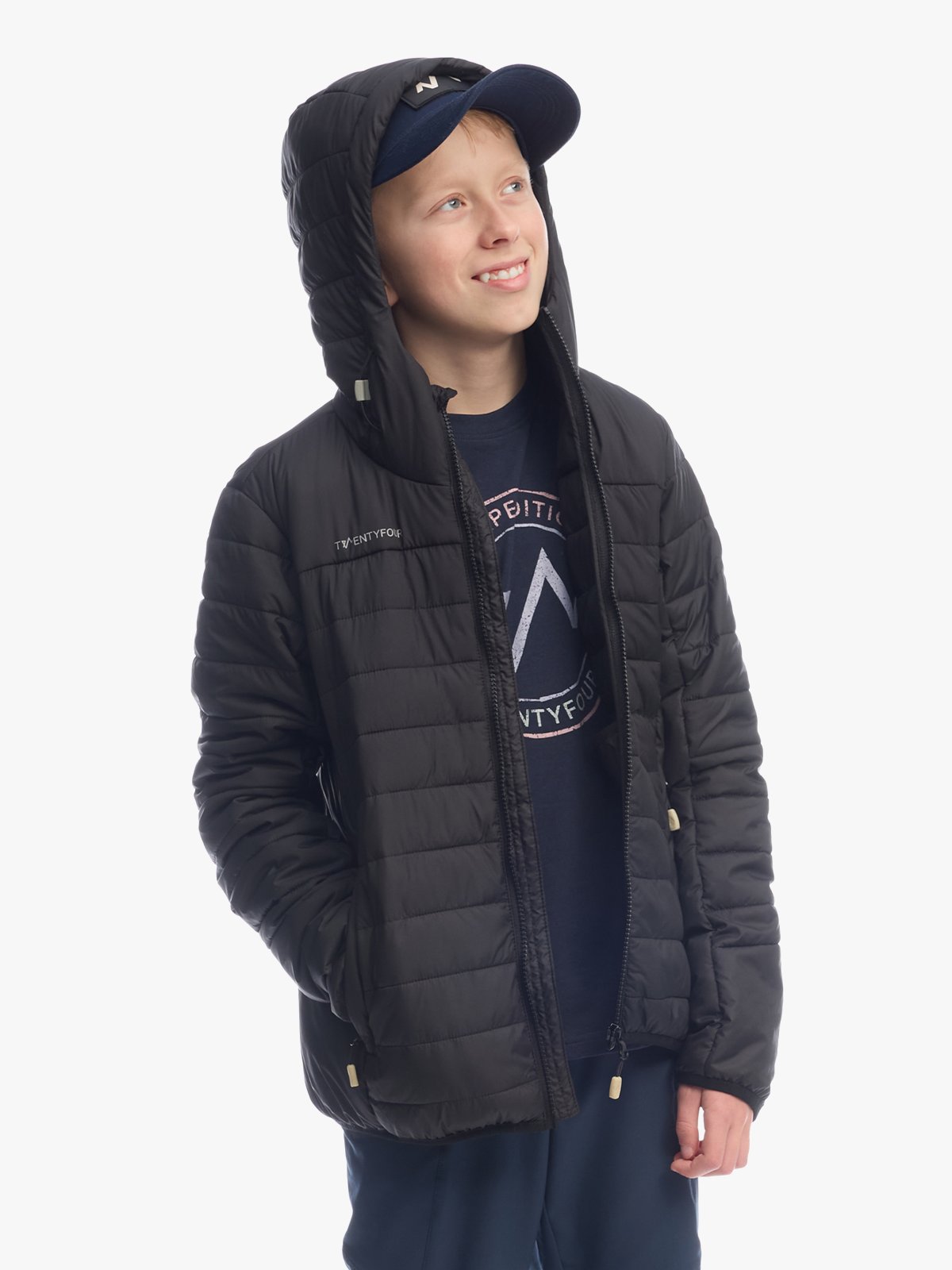 Twentyfour Mode Thermal Jakke Junior Sort