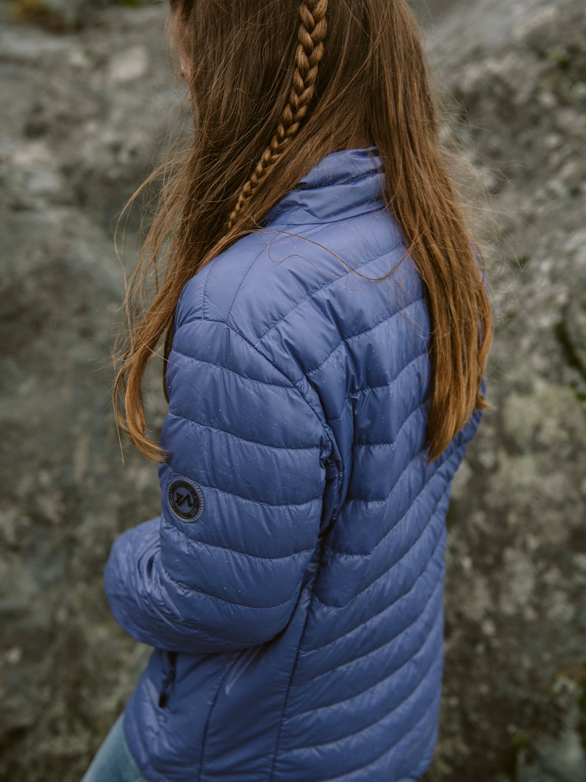 Twentyfour Venture Lett Dunjakke Junior Indigo