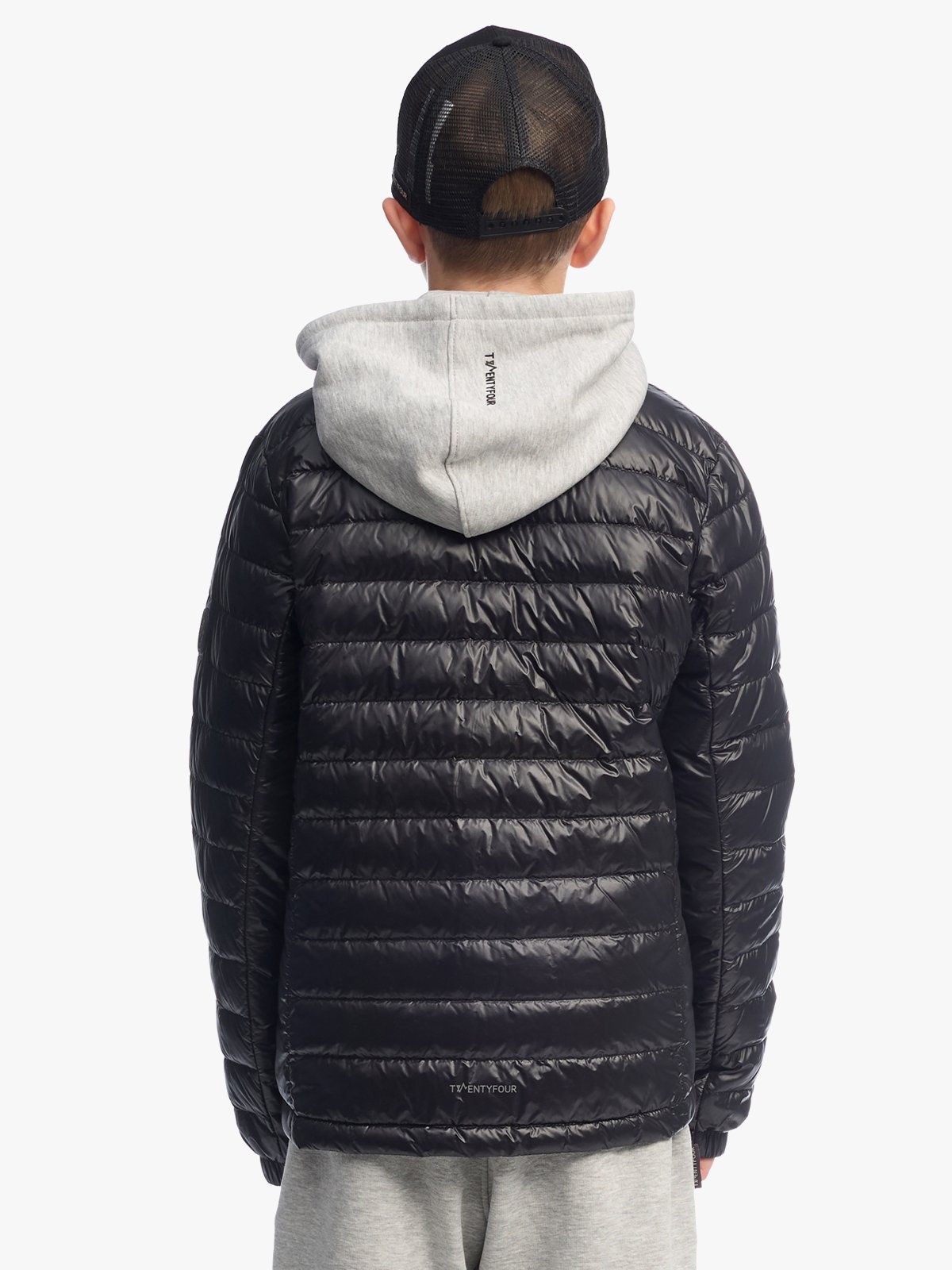 Twentyfour Venture Lett Dunjakke Junior Sort