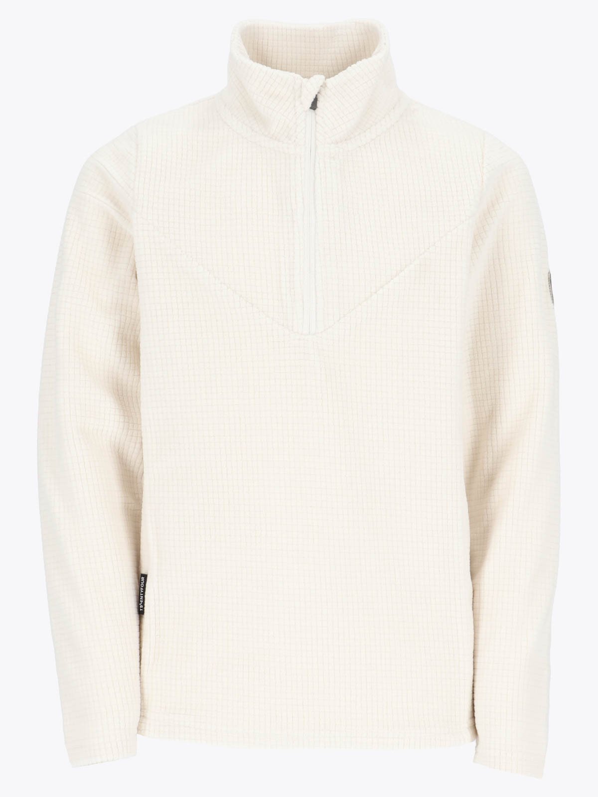 Twentyfour Venture Light Fleece Half Zip Junior Gråhvit