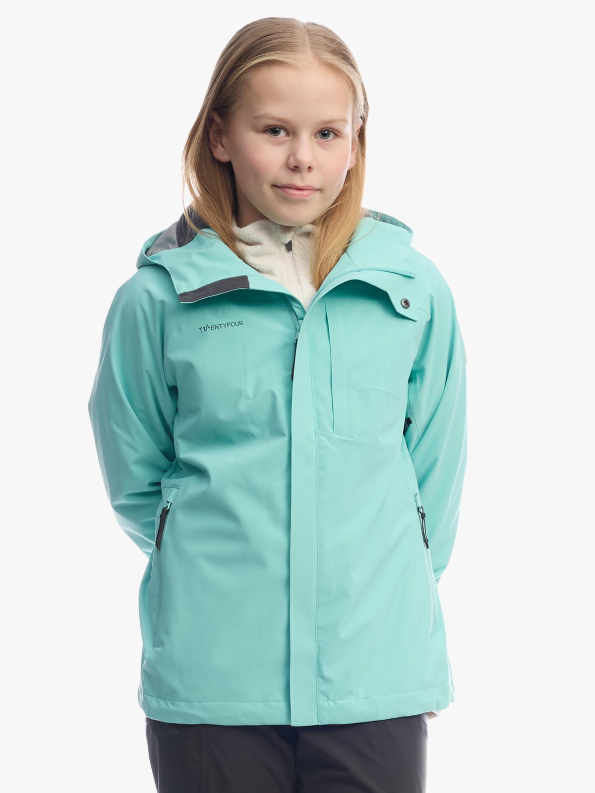 Twentyfour Venture Skalljakke Junior Aqua