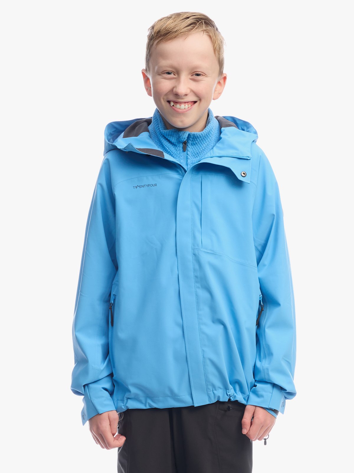 Twentyfour Venture Skalljakke Junior Asurblå
