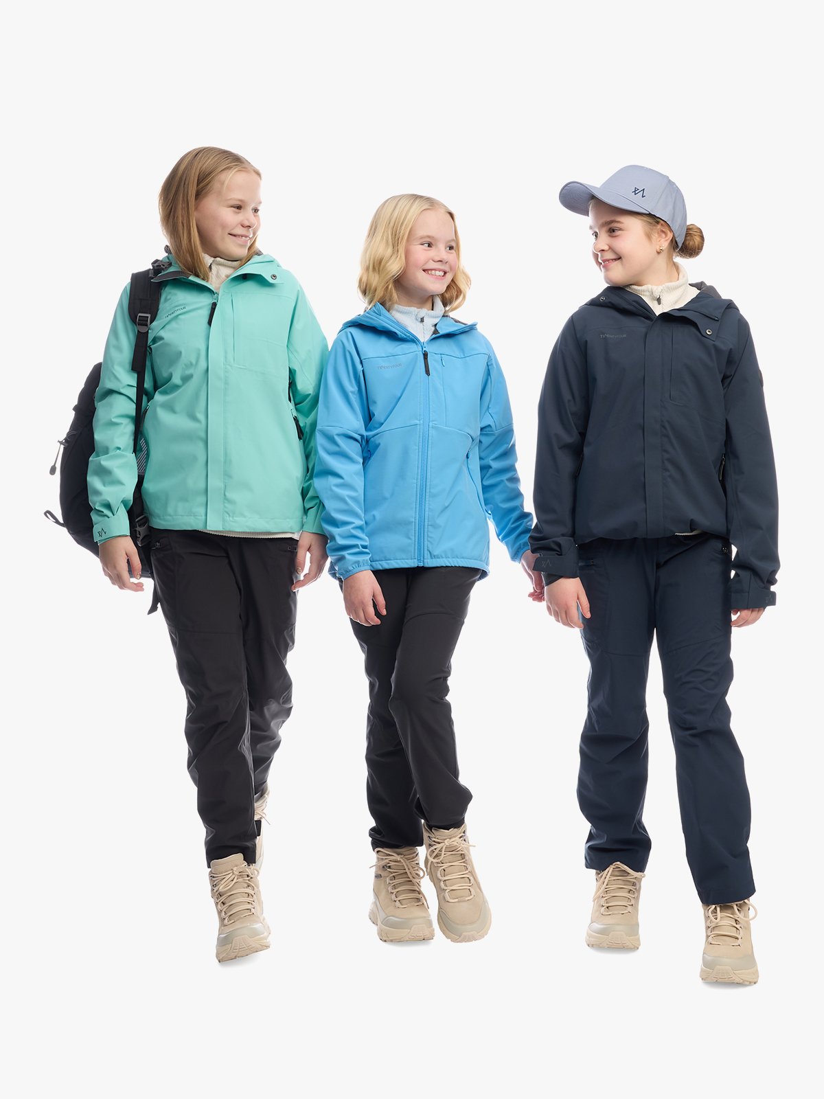 Twentyfour Venture Skalljakke Junior Asurblå