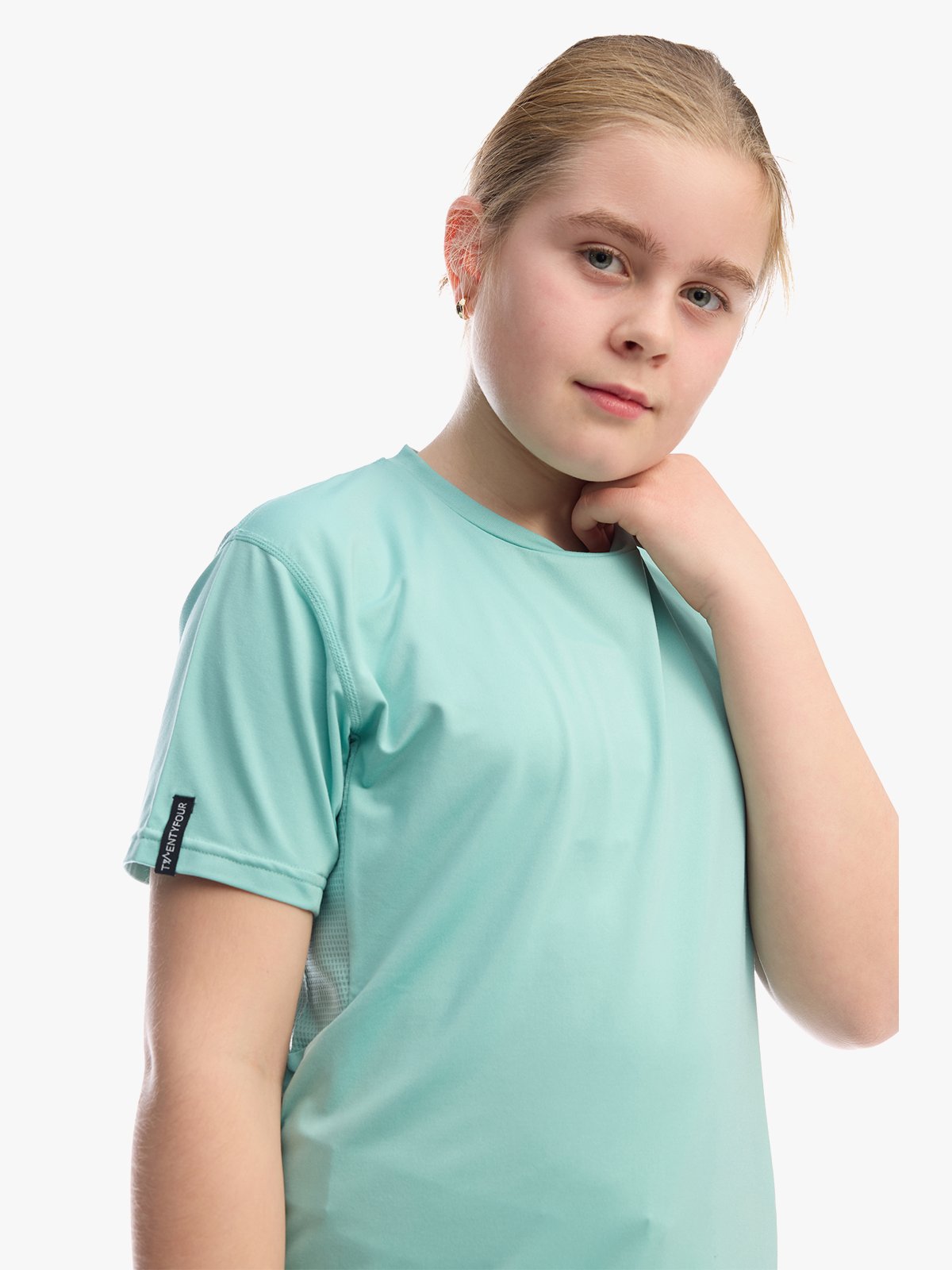 Twentyfour Venture Tee Junior Aqua