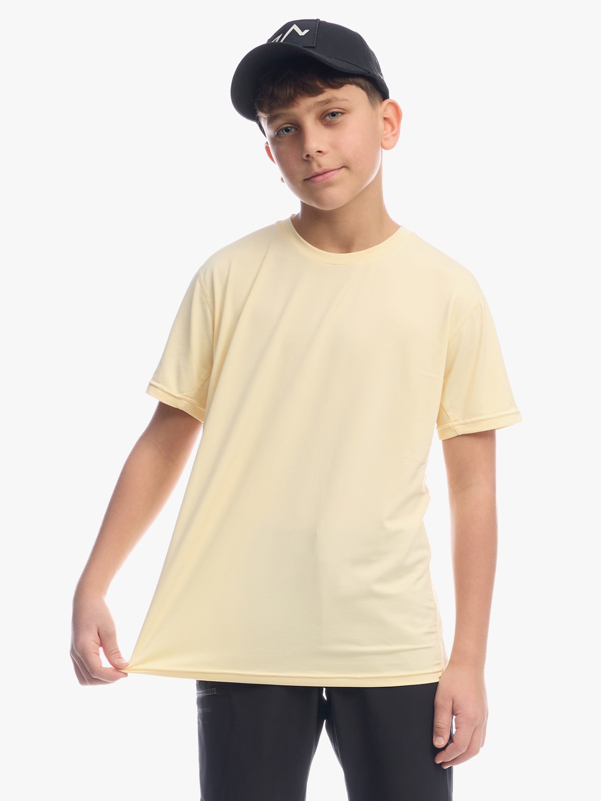 Twentyfour Venture Tee Junior Lys Gul