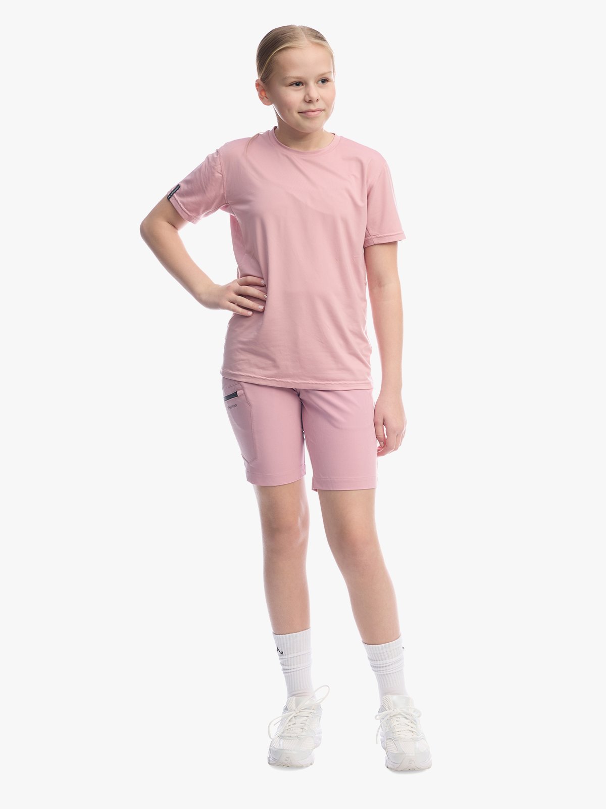 Twentyfour Venture Tee Junior Støvrosa