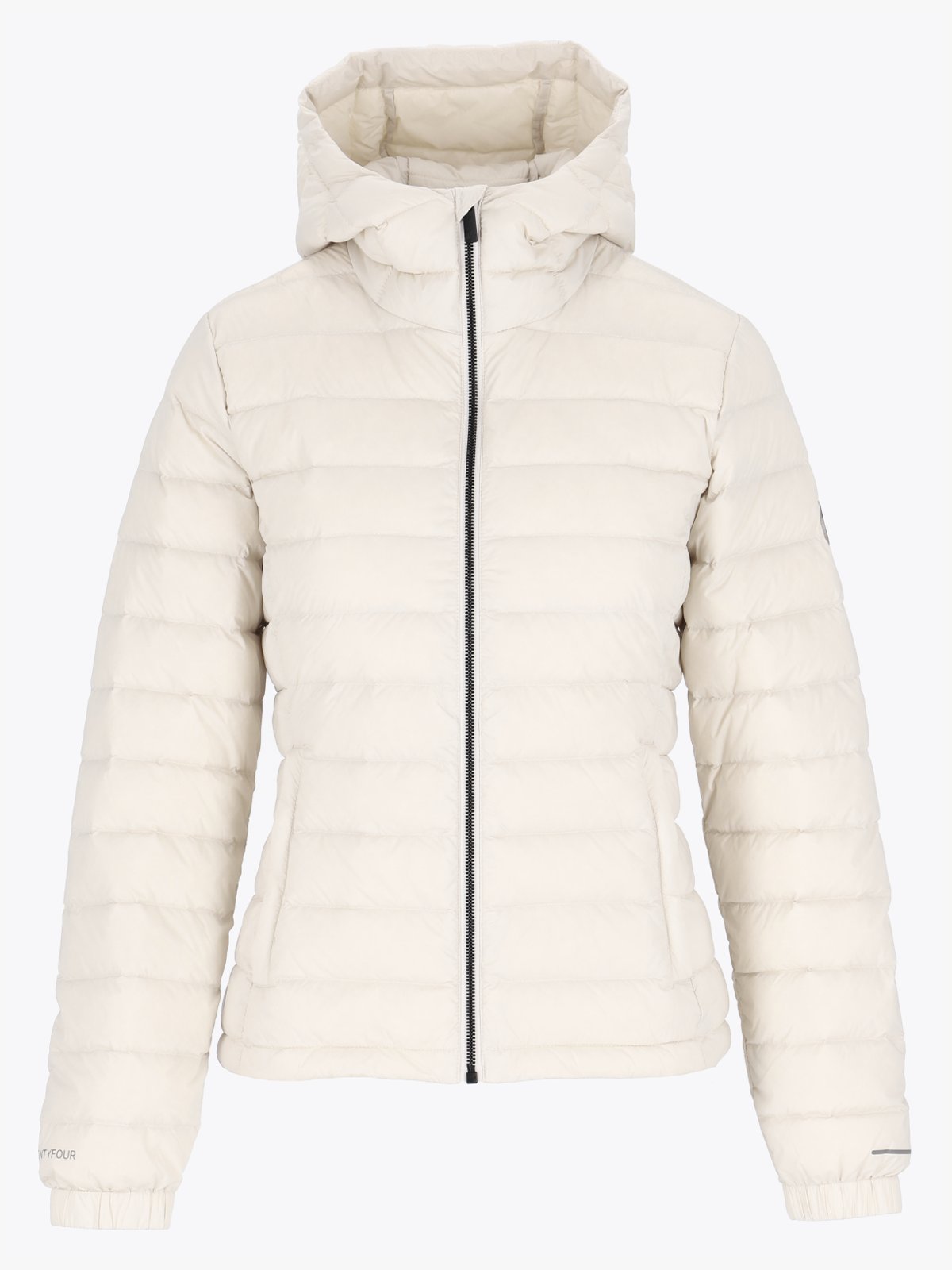 Twentyfour Aurora Lett Dunjakke Gråhvit