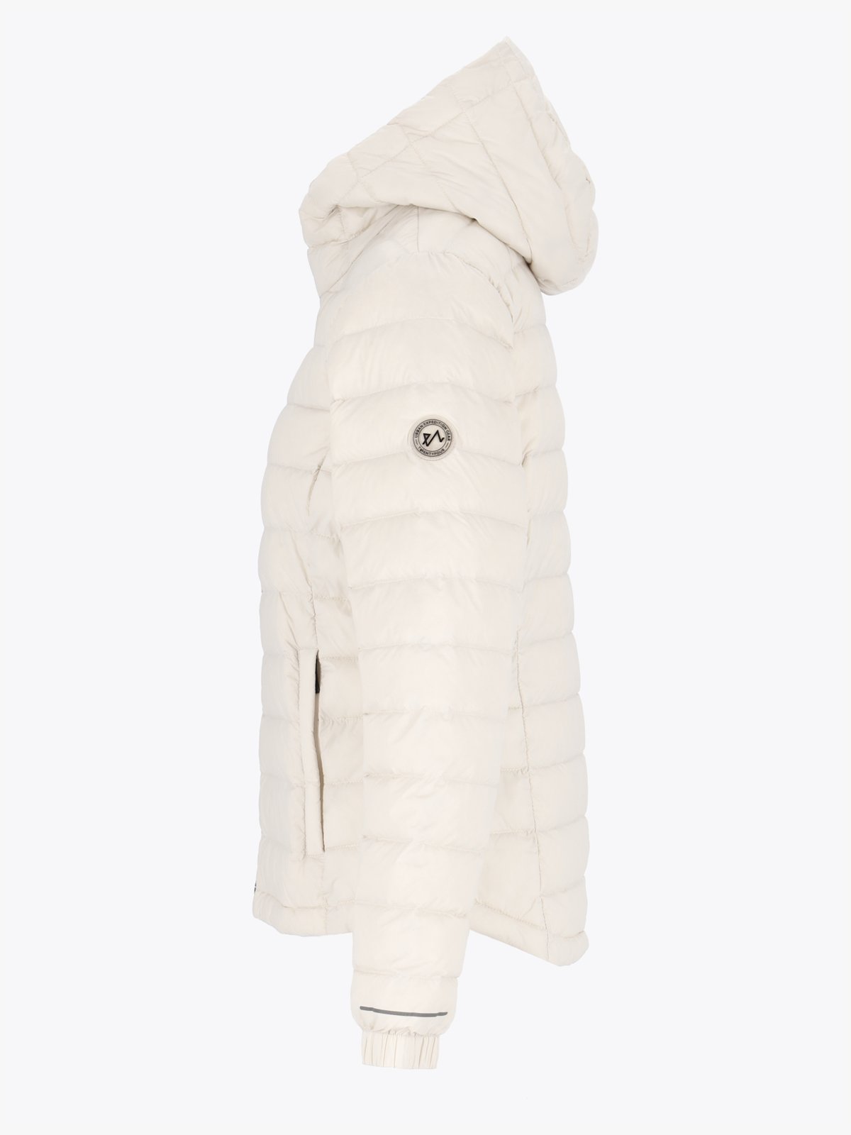 Twentyfour Aurora Lett Dunjakke Gråhvit