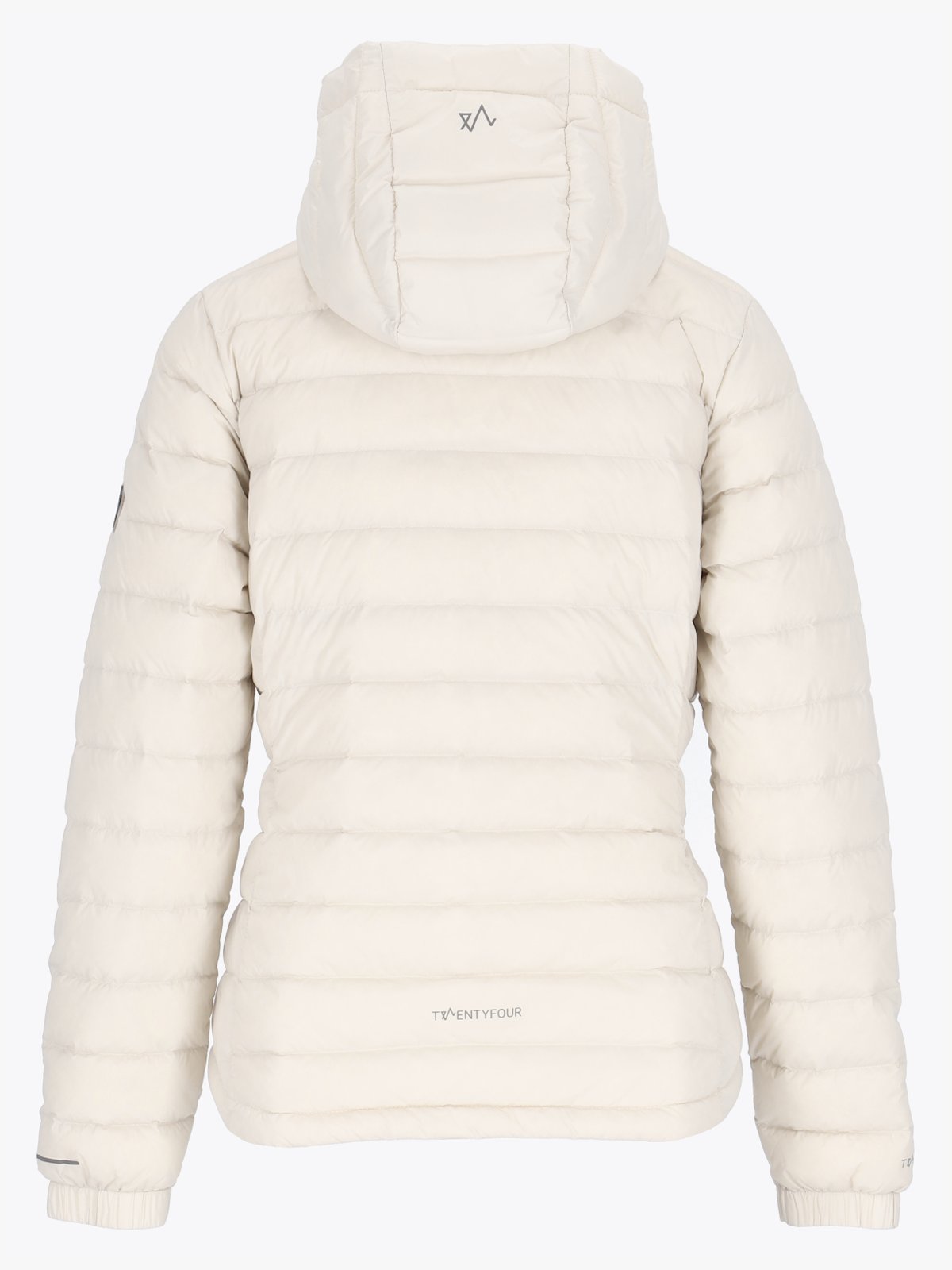 Twentyfour Aurora Lett Dunjakke Gråhvit