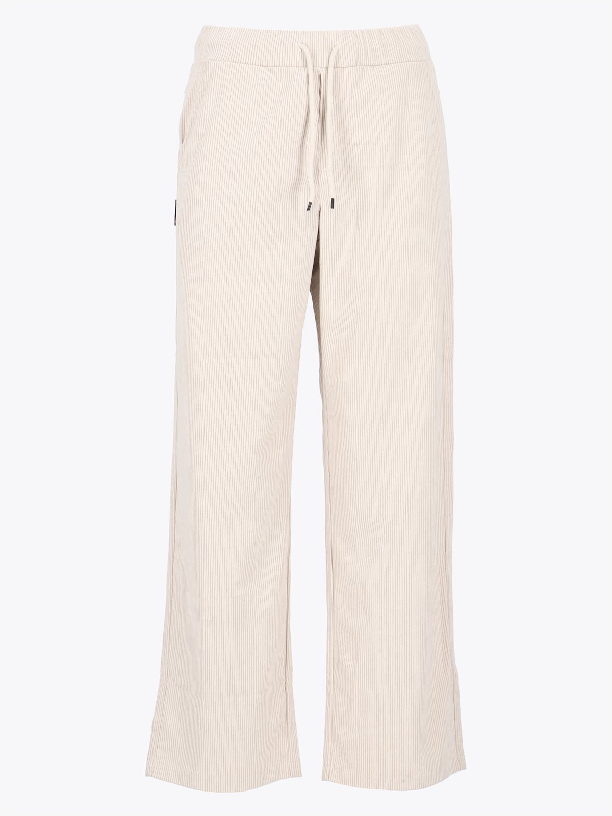 Twentyfour Mode Cord Bukse Gråhvit