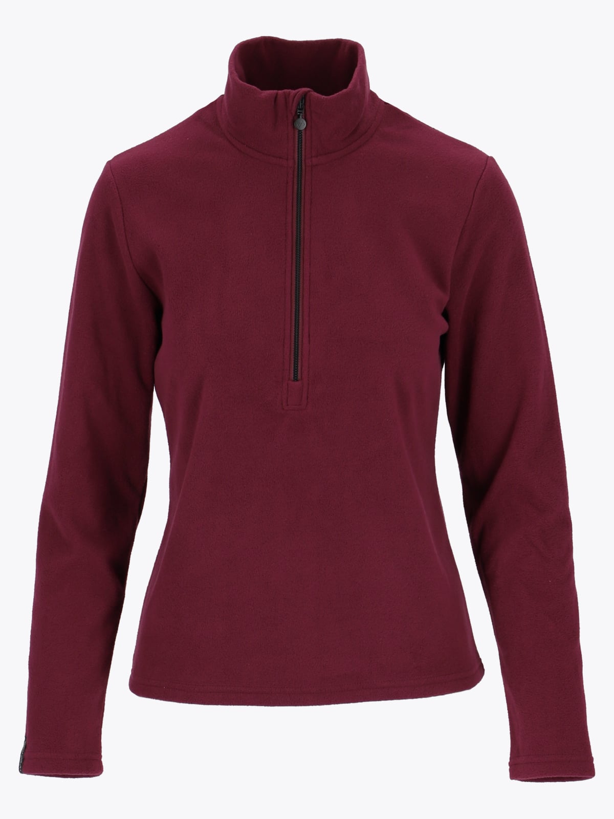 Twentyfour Aurora Half Zip Fleece Mørk burgunder