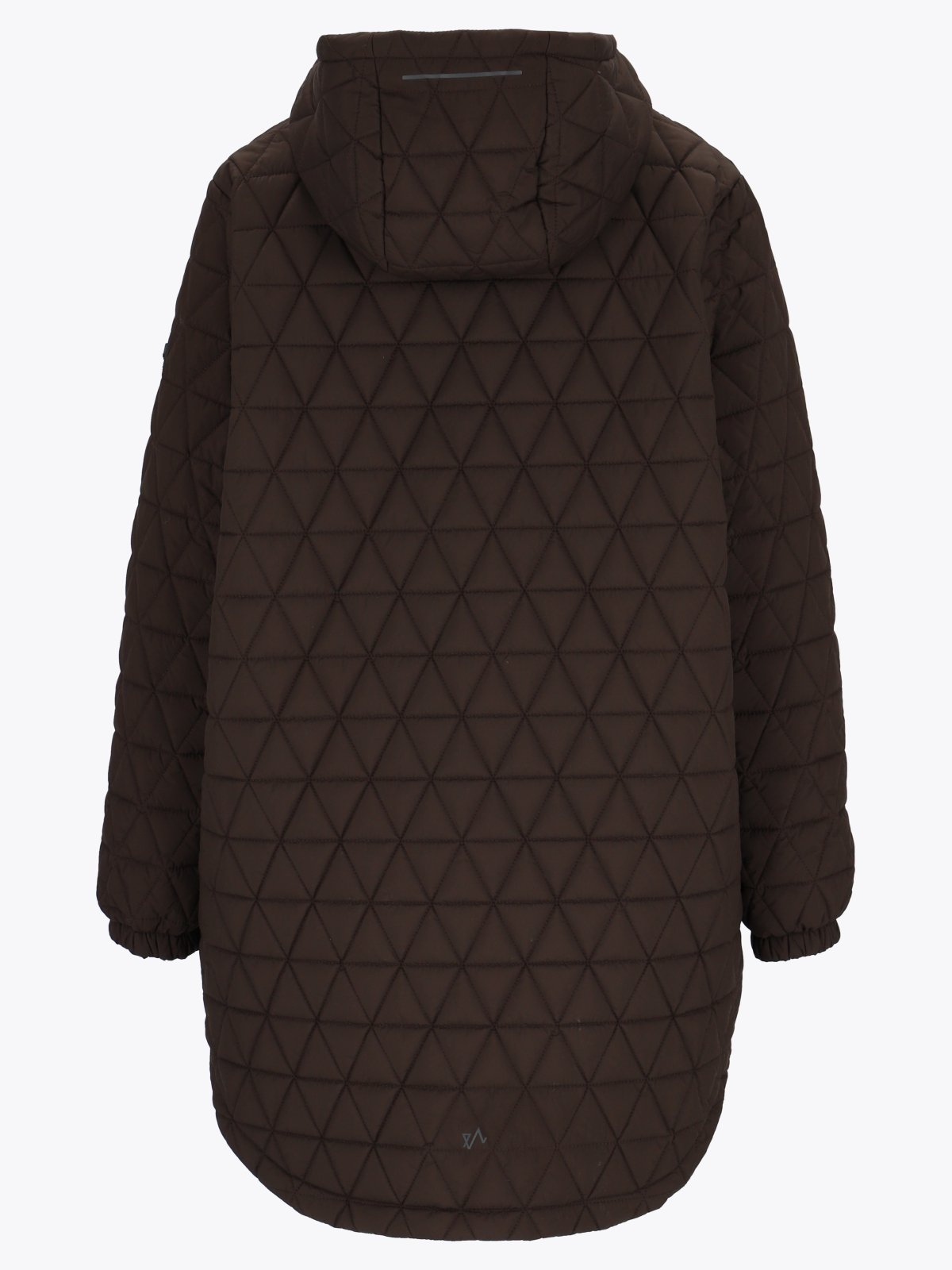 Twentyfour Mode Quilted Anorak Mørk brun