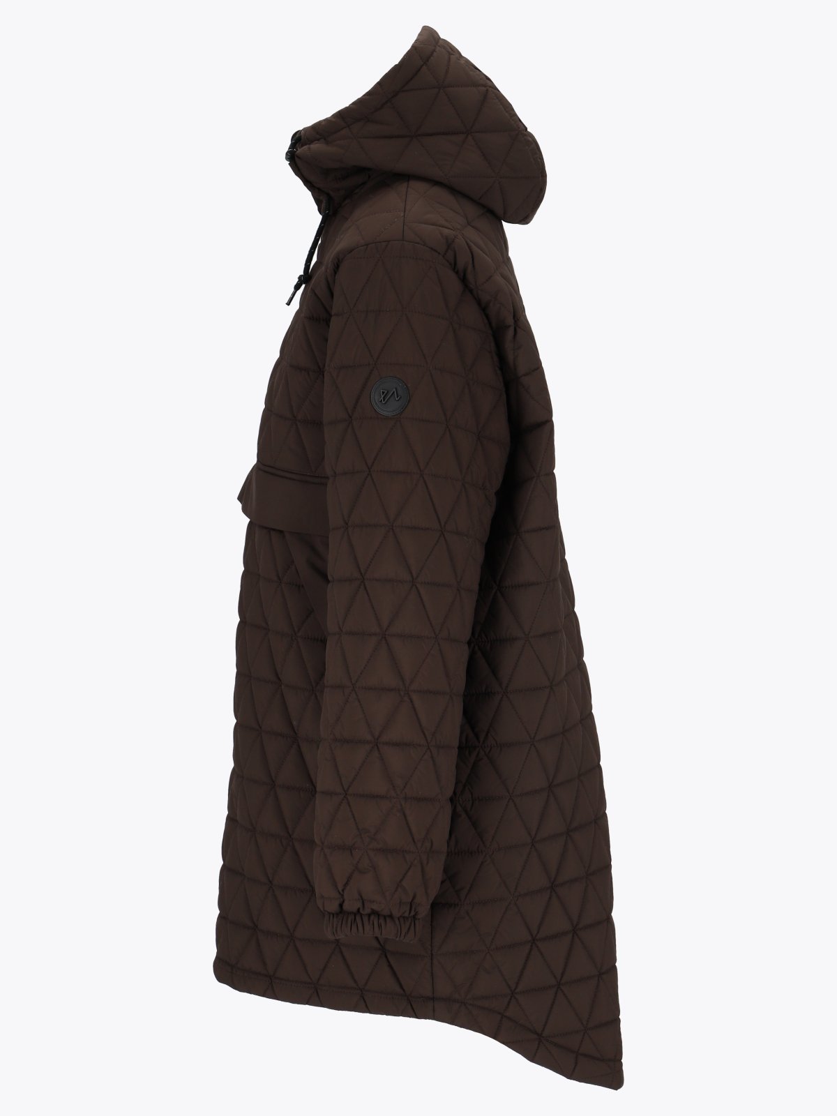 Twentyfour Mode Quilted Anorak Mørk brun