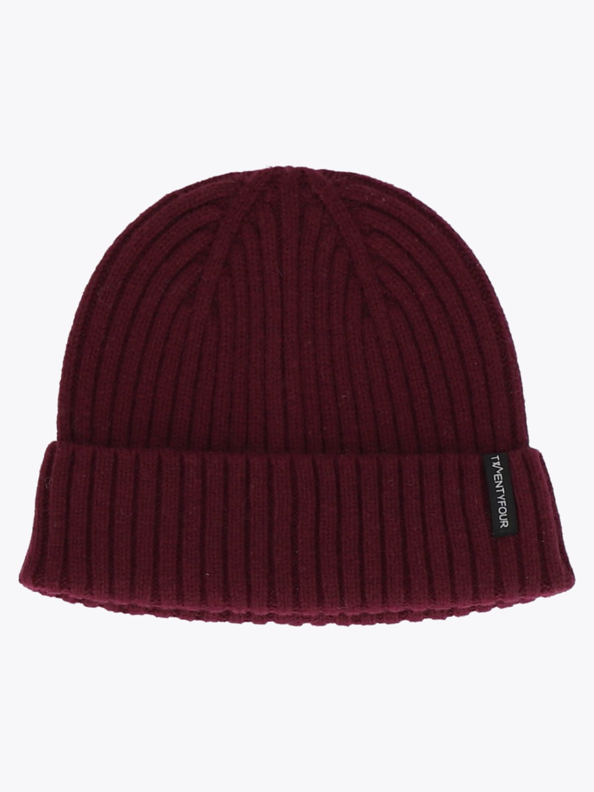 Twentyfour Aurora Rib Lue Mørk burgunder