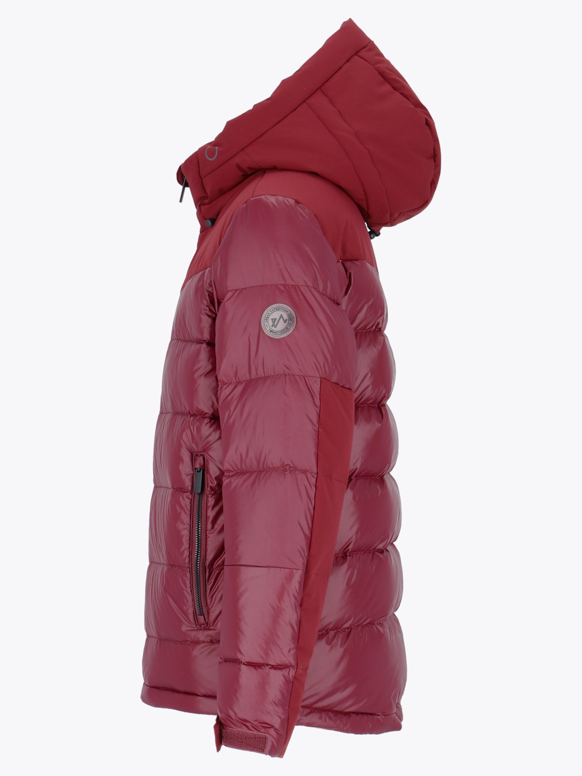 Twentyfour Aurora Warm Dunjakke Junior Mørk burgunder