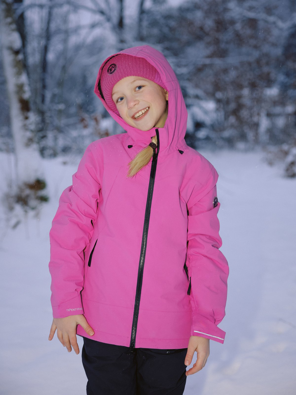 Twentyfour Aurora Warm Jacket Junior Fuksia
