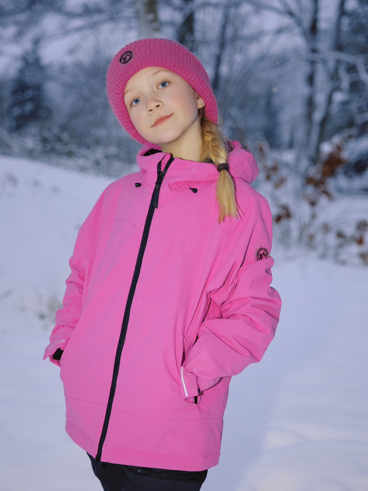 Twentyfour Aurora Warm Jacket Junior Fuksia