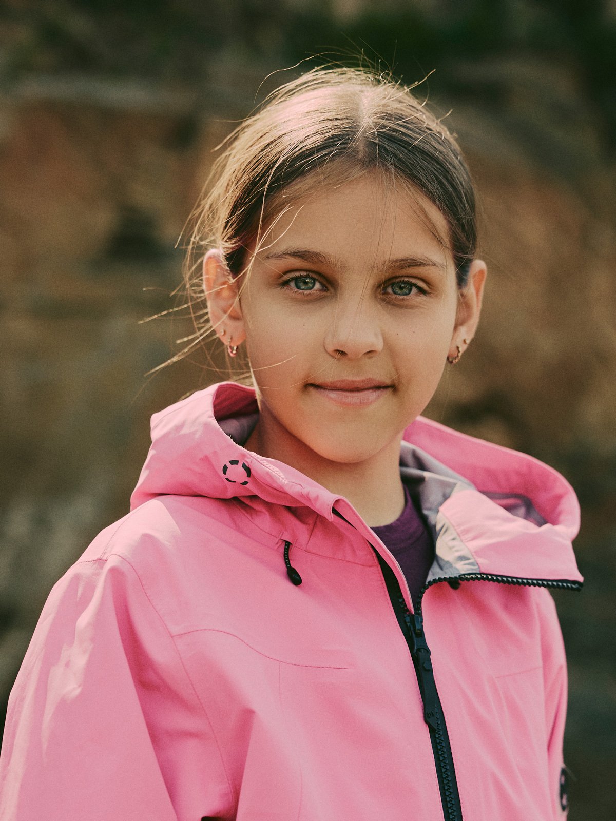 Twentyfour Aurora 3-Lags Skalljakke Junior Rosa