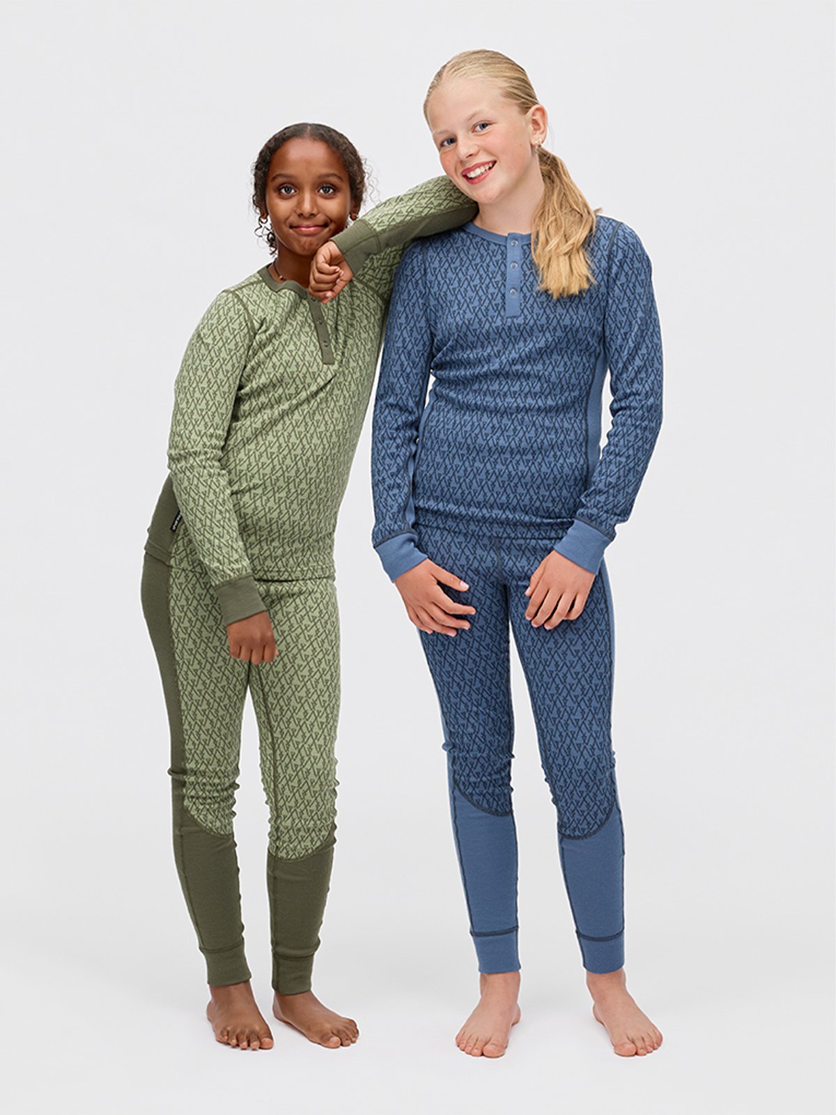 Twentyfour Aurora Aya Ulltopp Junior Gråblå