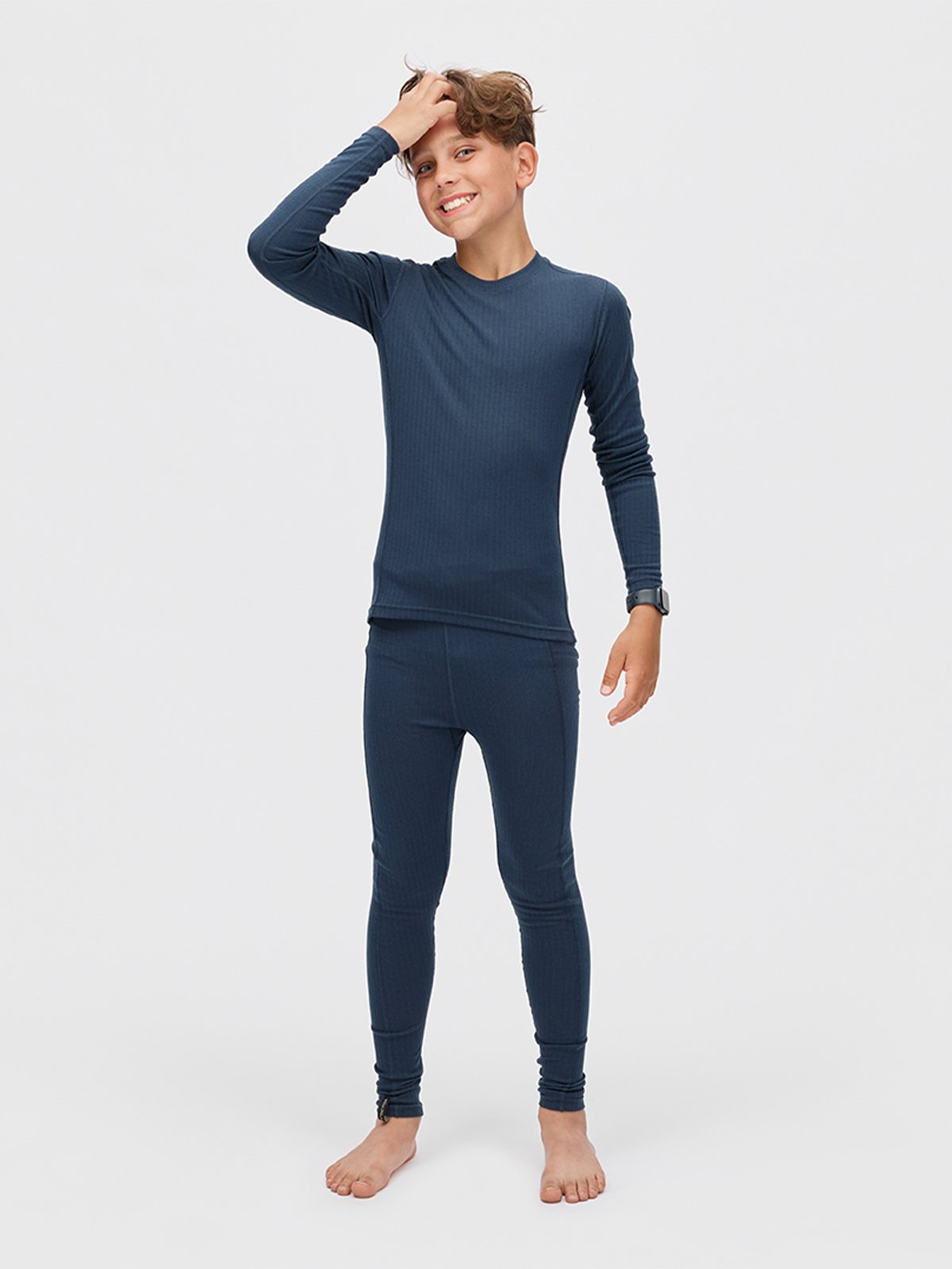 Twentyfour Aurora Baselayer Sett Junior Marine