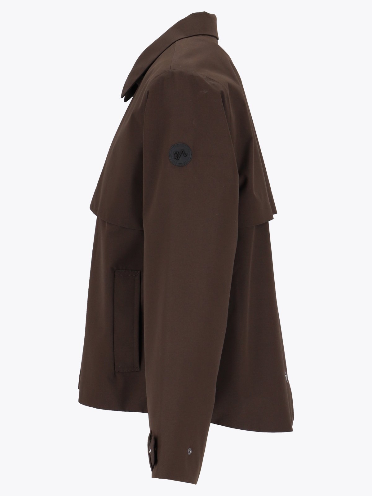 Twentyfour Mode Trench Jakke Mørk Brun