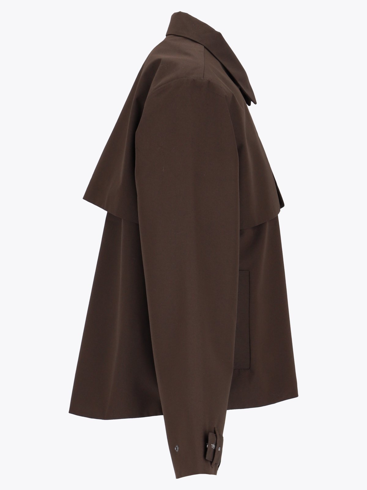 Twentyfour Mode Trench Jakke Mørk Brun