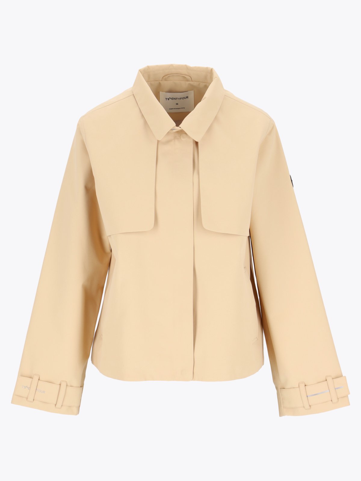 Twentyfour Mode Trench Jakke Sand