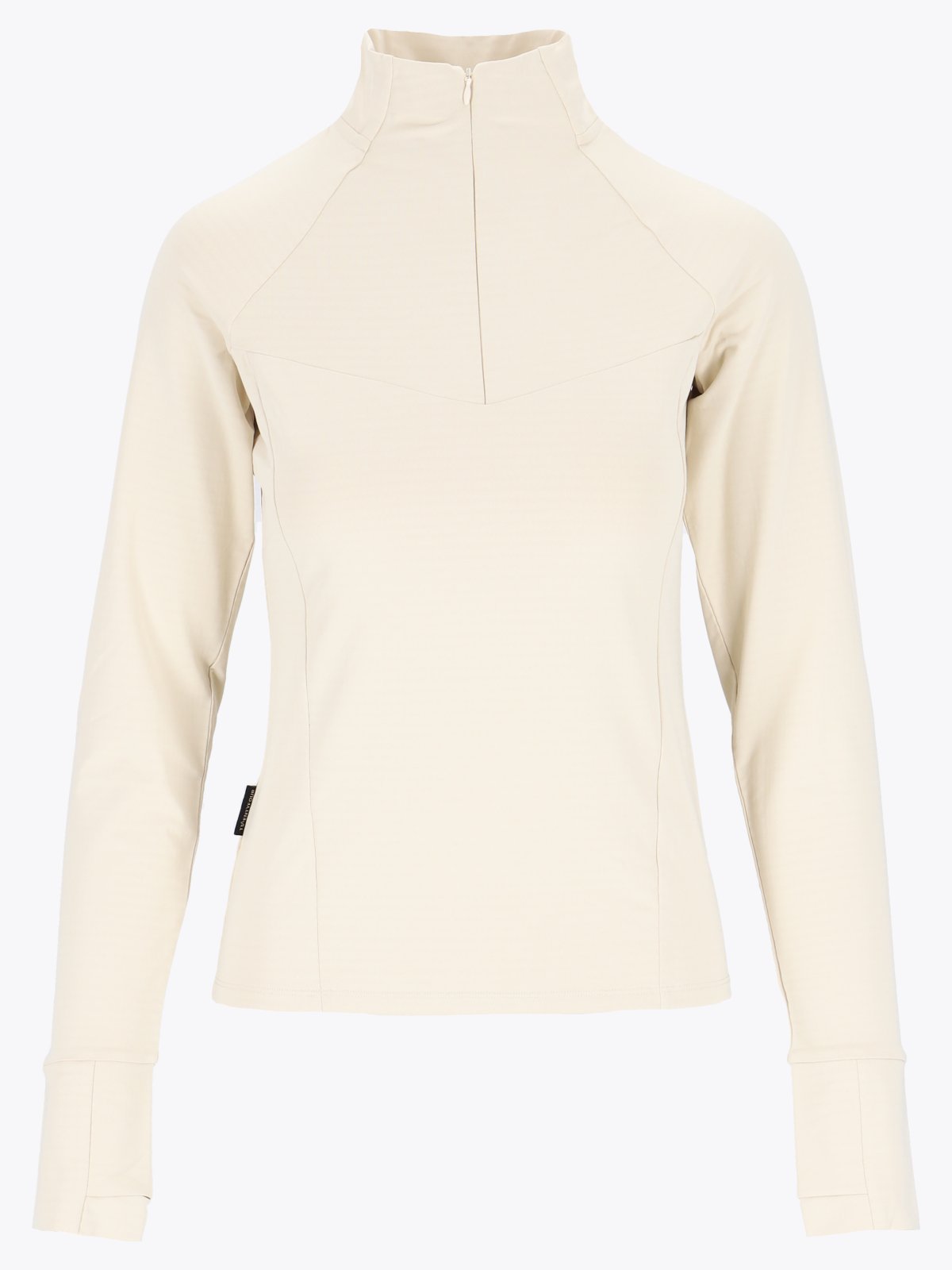 Twentyfour Aurora Air Half Zip Gråhvit