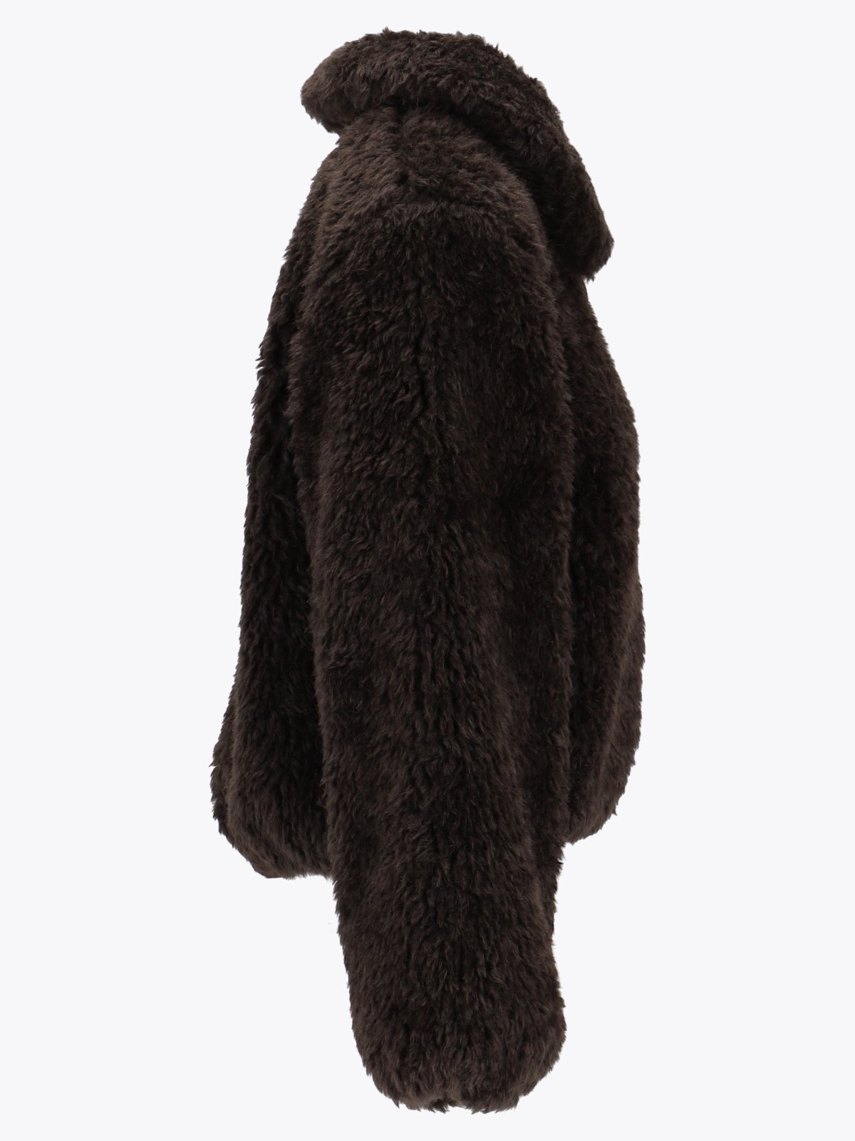 Twentyfour Mode Teddy Jakke Mørk Brun