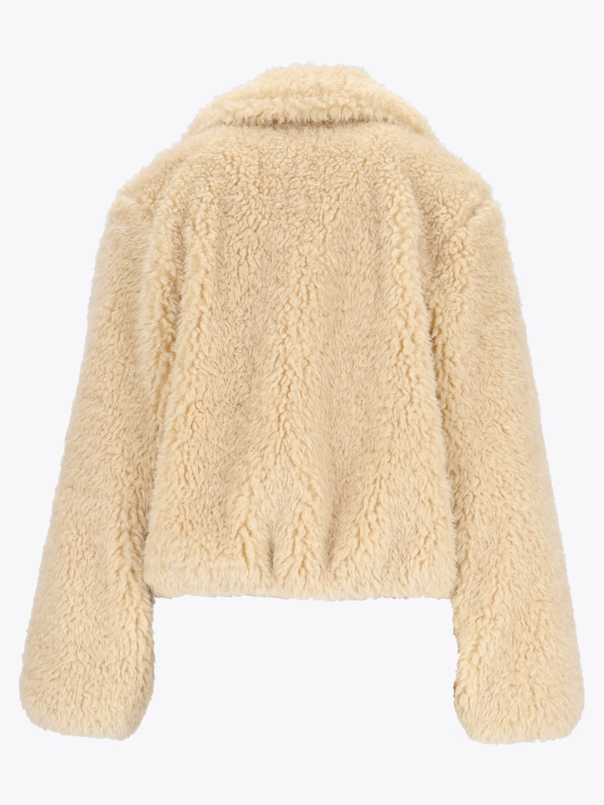 Twentyfour Mode Teddy Jakke Sand