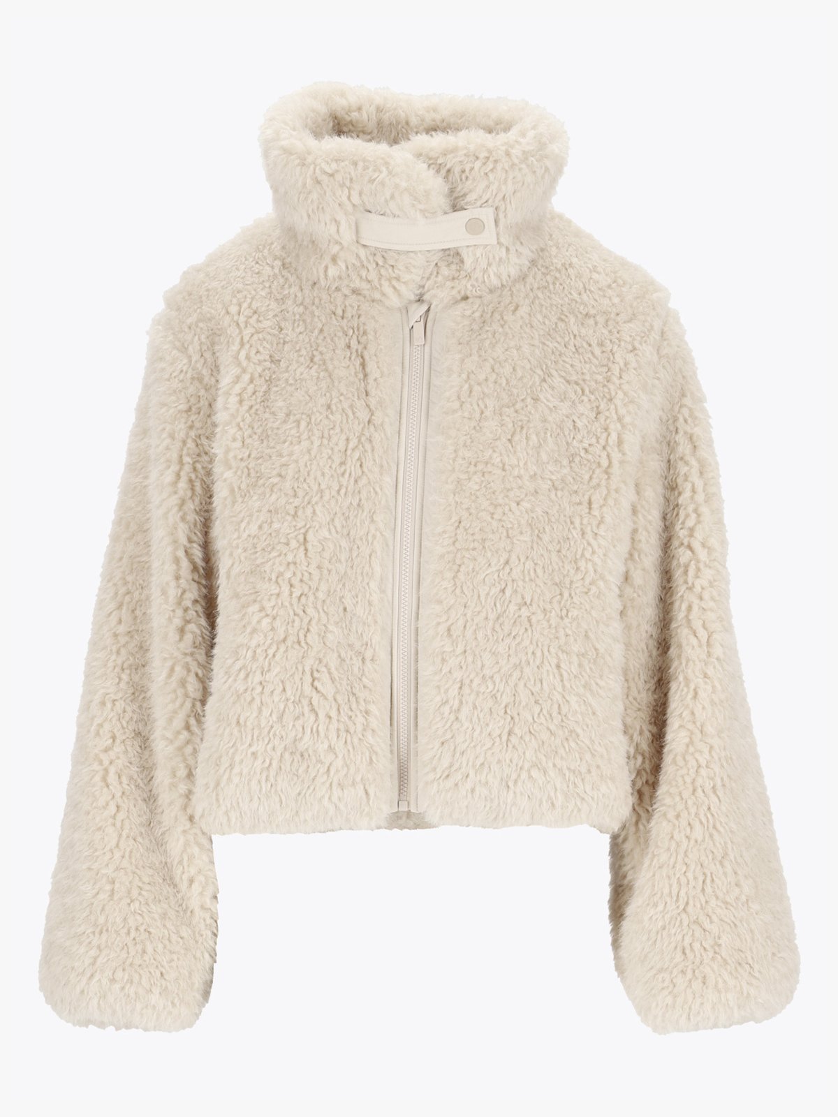 Twentyfour Mode Teddy Jakke Sand
