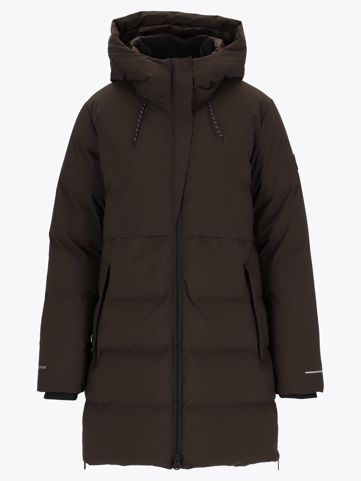 Twentyfour Mode Naia Down Parka Mørk brun