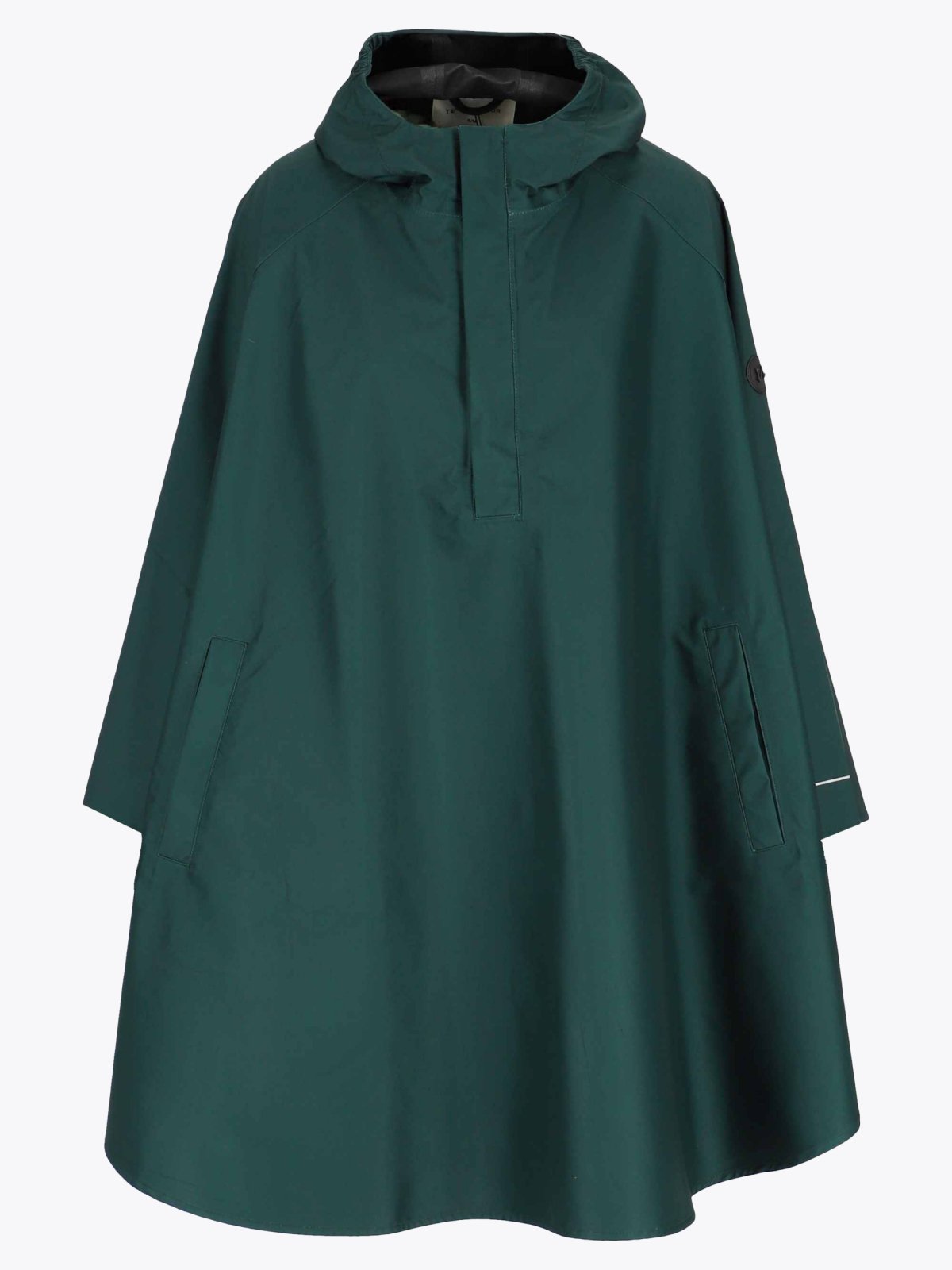 Twentyfour Mode Maya 3-Lags Poncho Dyp grønn