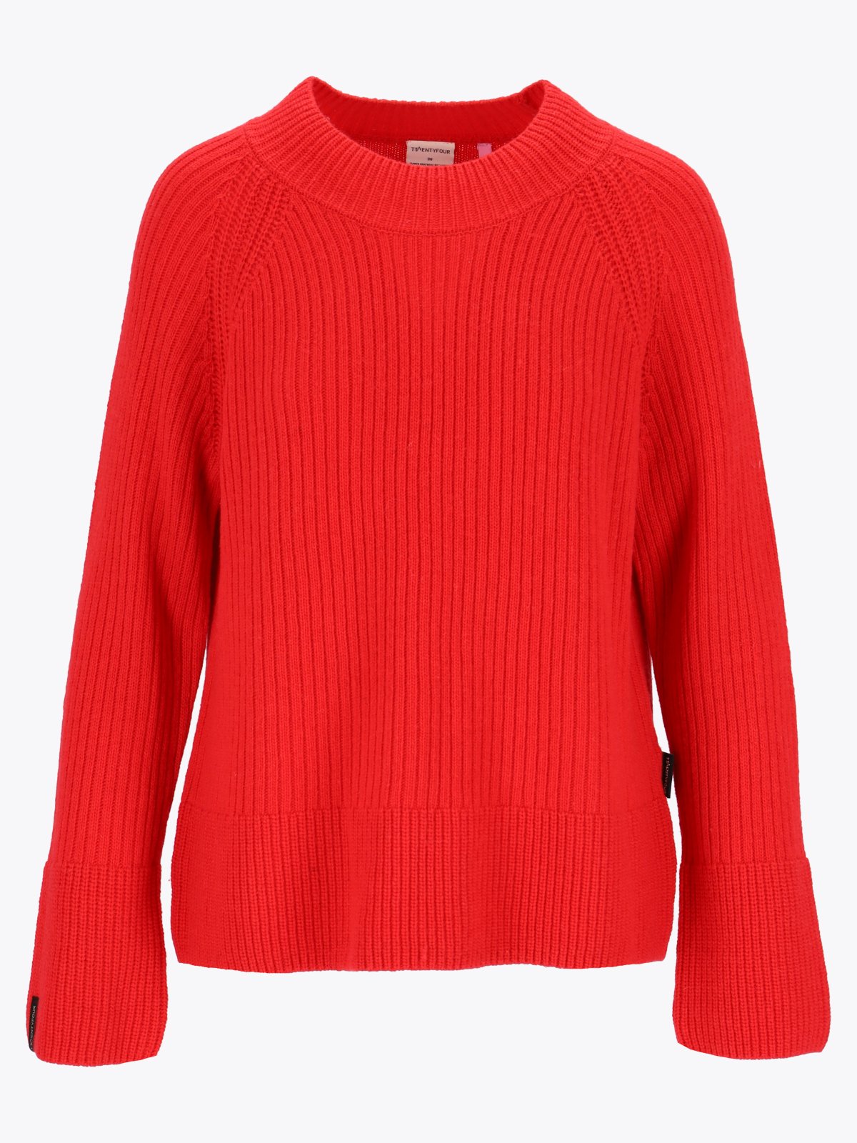 Twentyfour Mode Cozy Strikk Klar rød