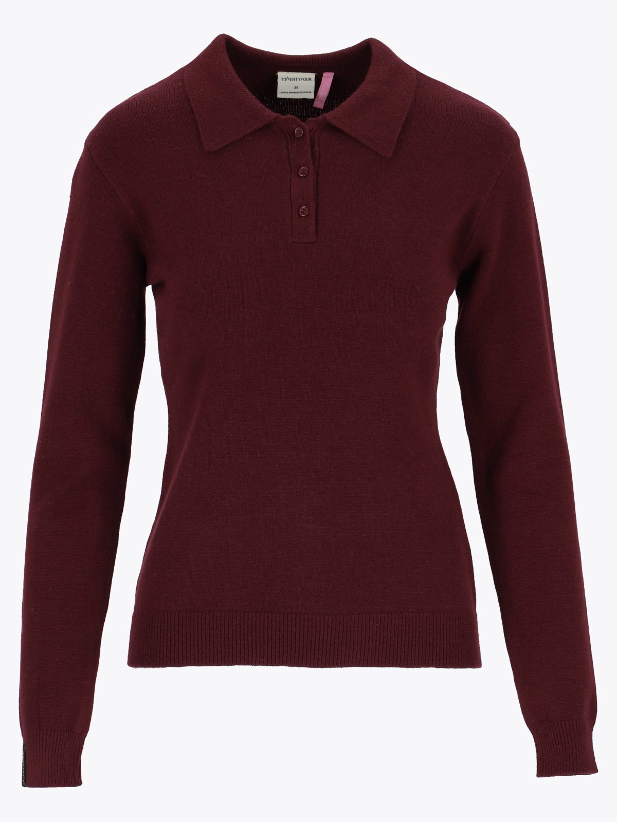 Twentyfour Marte Ullmix genser M Burgunder