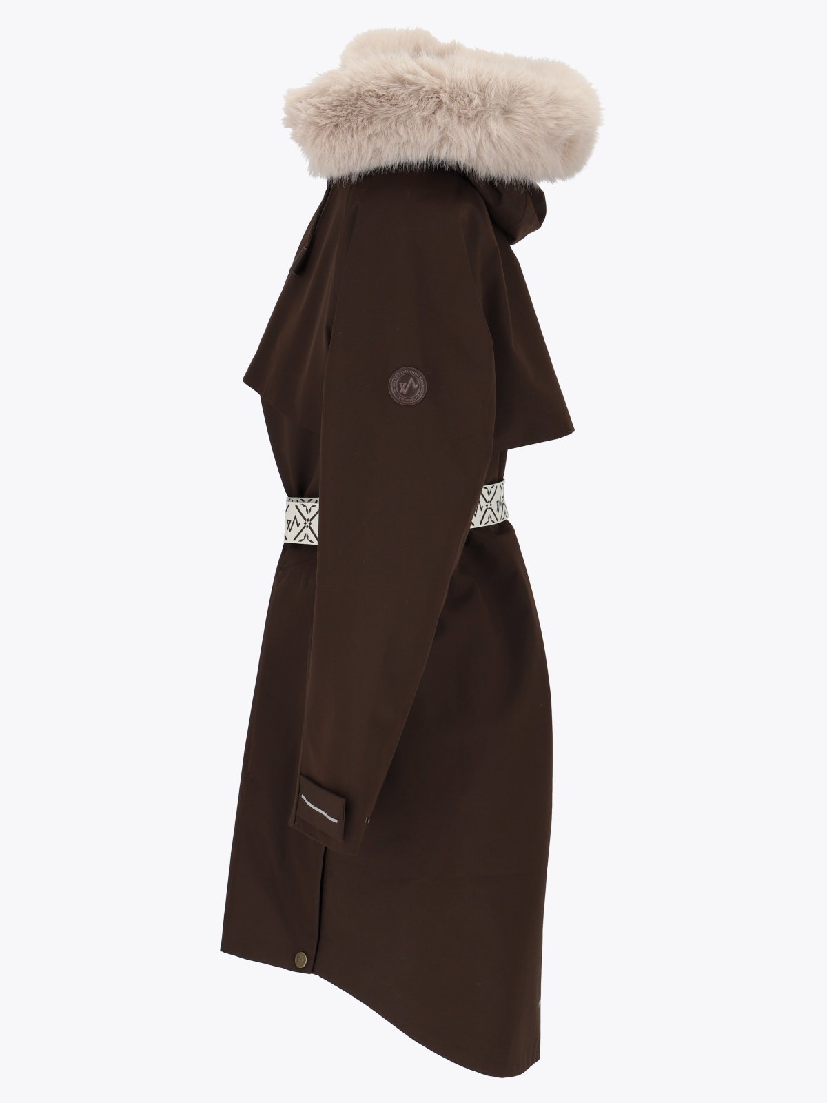 Twentyfour Legacy Saga Shell Anorak Mørk brun