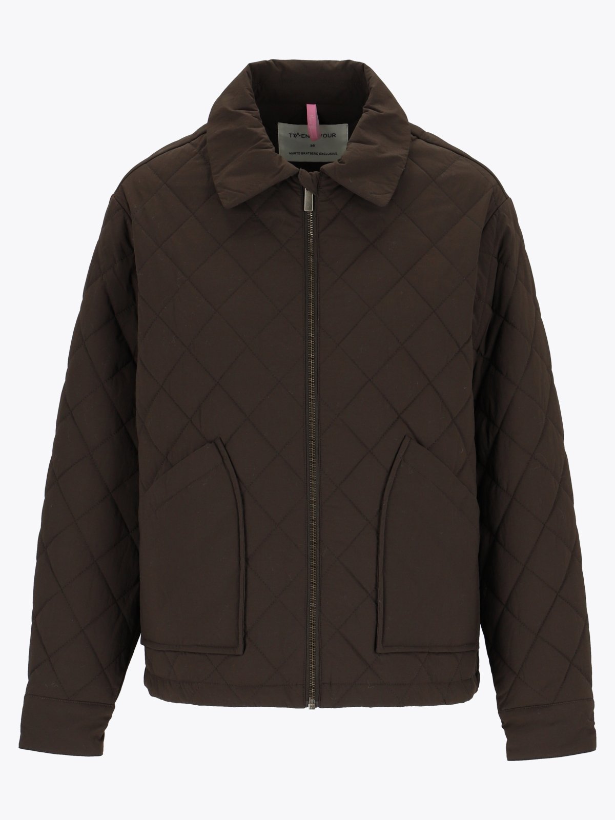Twentyfour Marte Quilted Jakke Brun