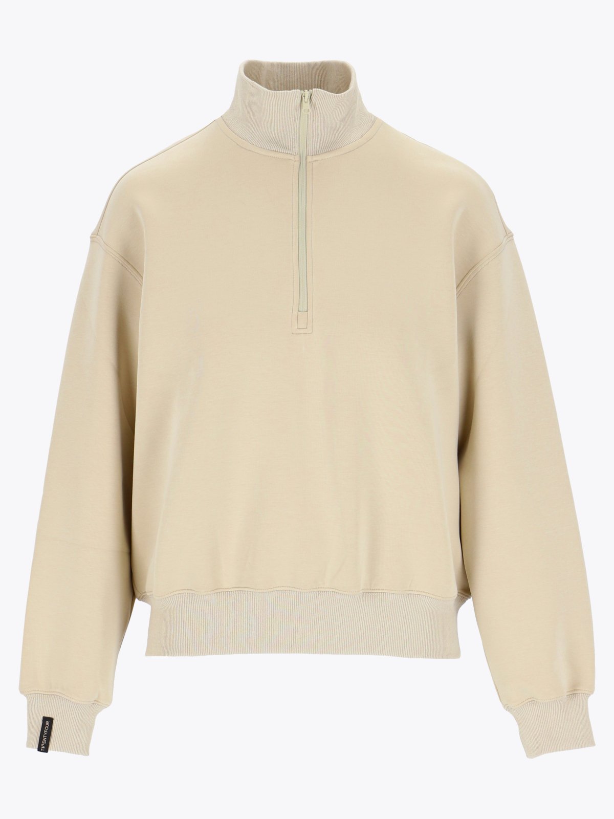 Twentyfour Mode Vivi Half Zip Genser Varm Grå