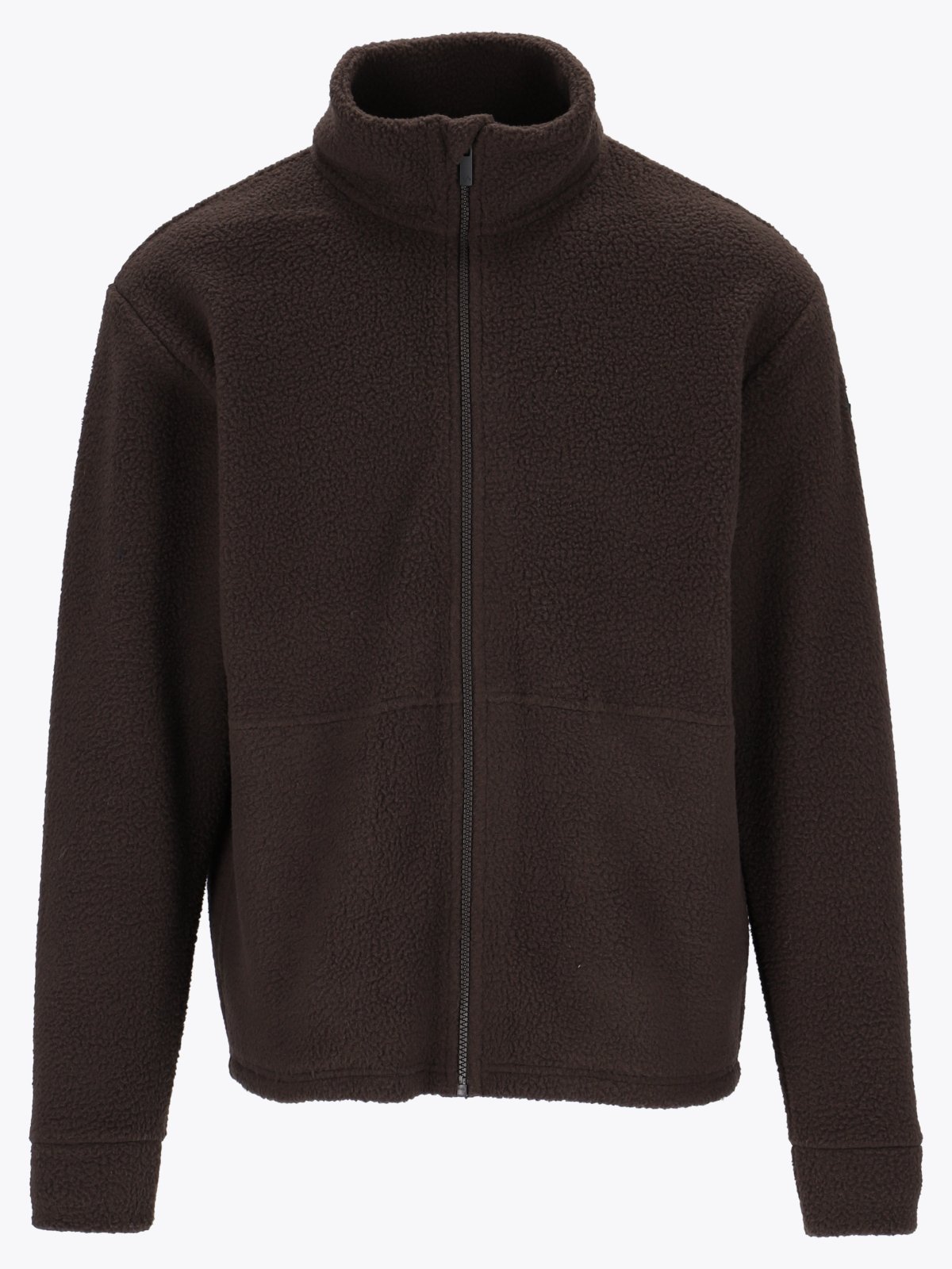 Twentyfour Mode Fleece Jakke Mørk Brun