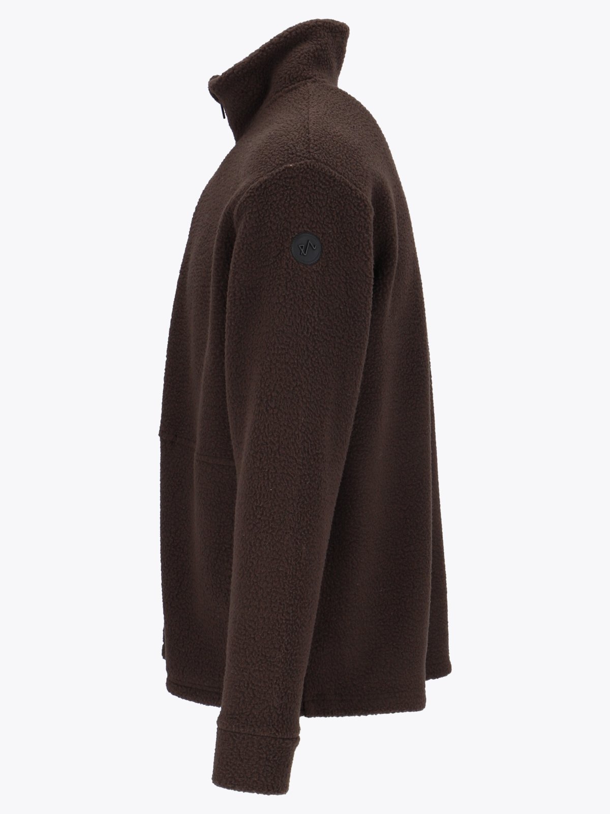 Twentyfour Mode Fleece Jakke Mørk Brun
