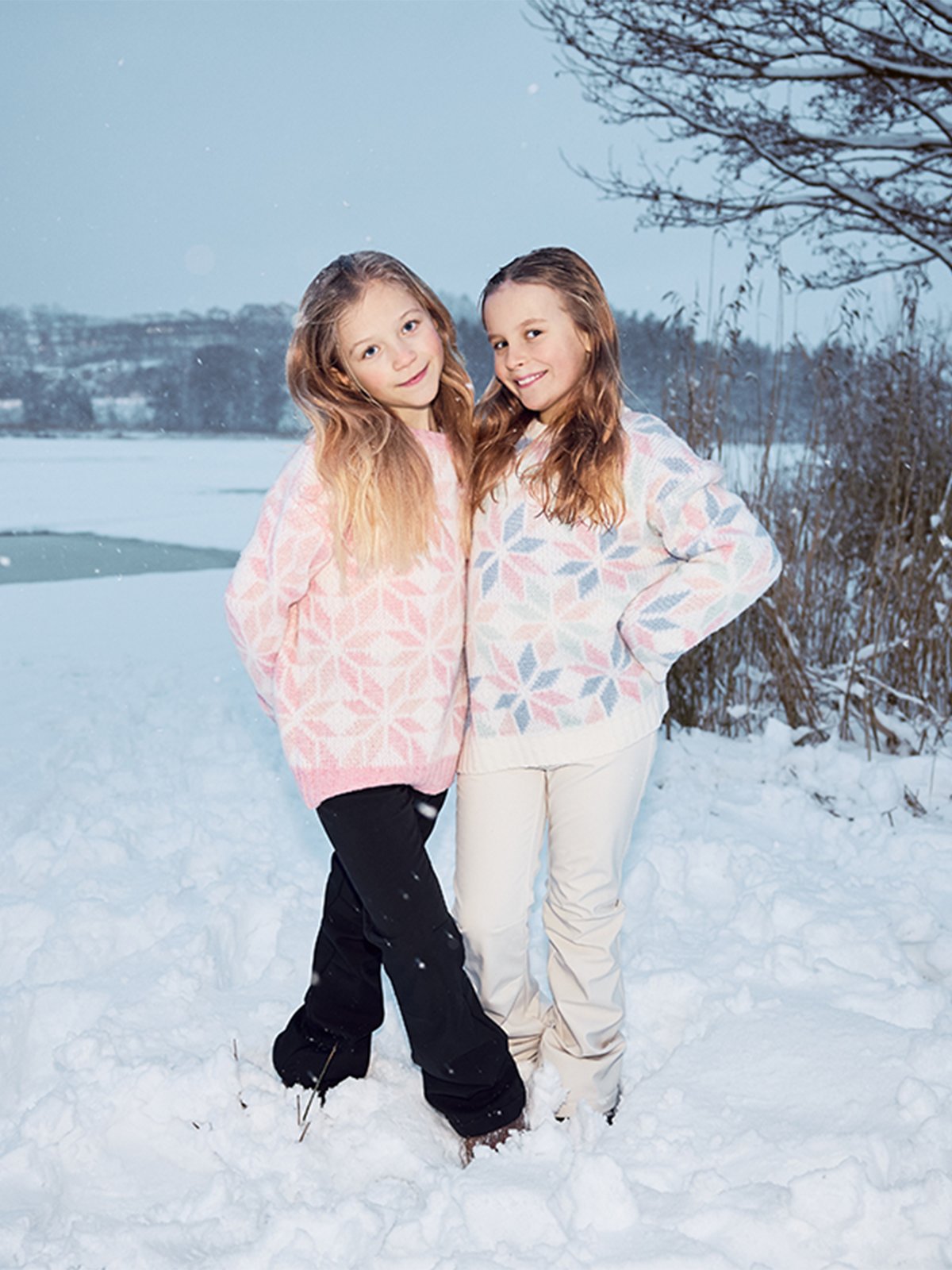 Twentyfour Popsicle ullgenser Junior Rosa