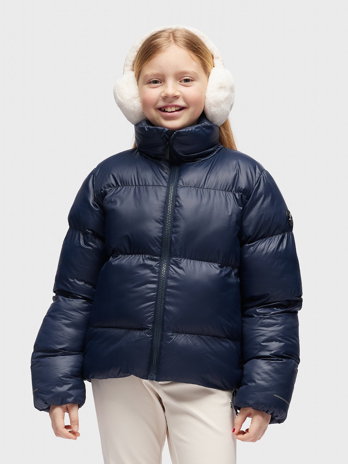 Twentyfour Mode Ava Puffy Jakke Junior Marine