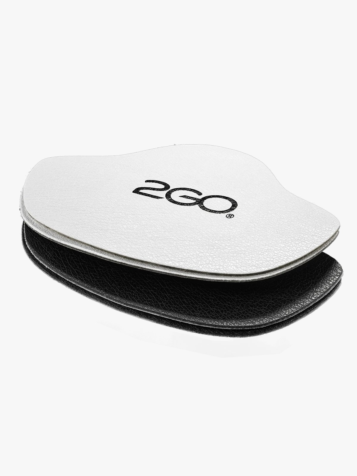 2GO Repair Heel Cap 2 Pair White / Black