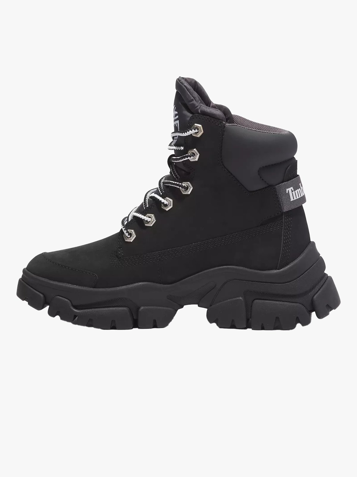 Timberland Adley Way HGH Top Lace Up Sneaker Black Nubuck