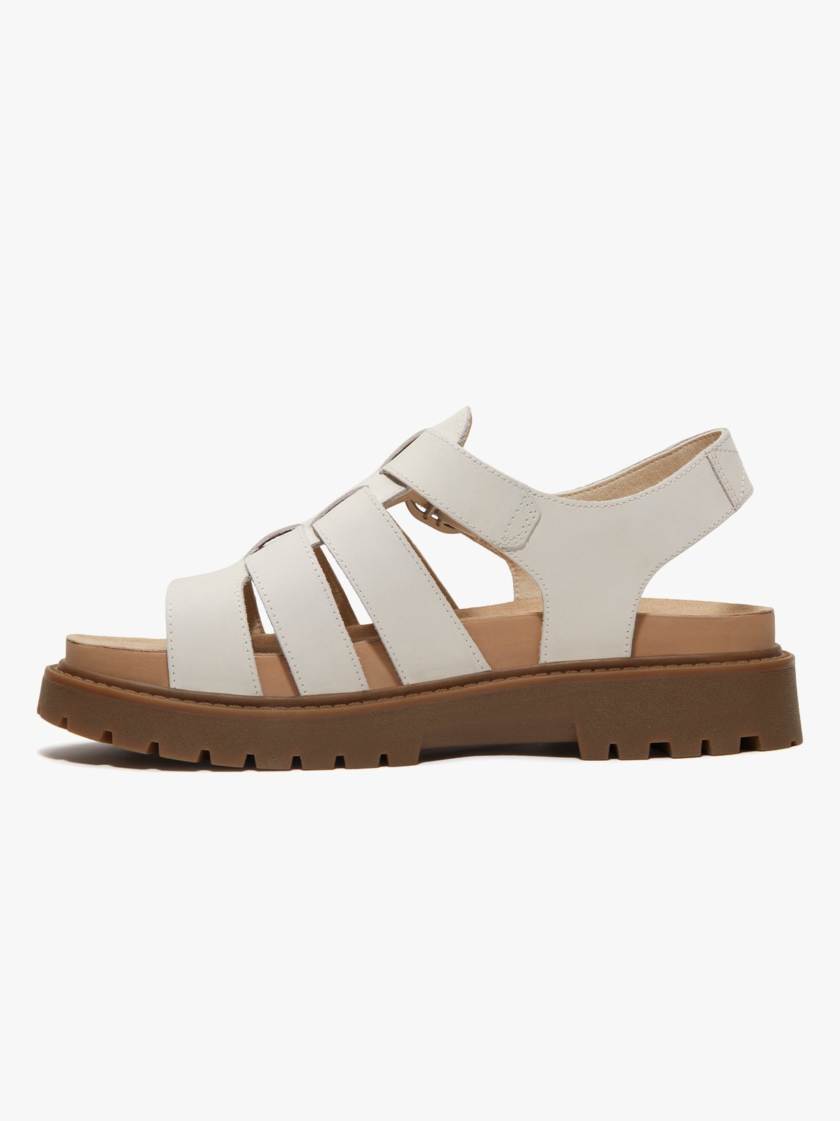 Timberland Clairmont Way Fisherman Sandal Natural Nubuck