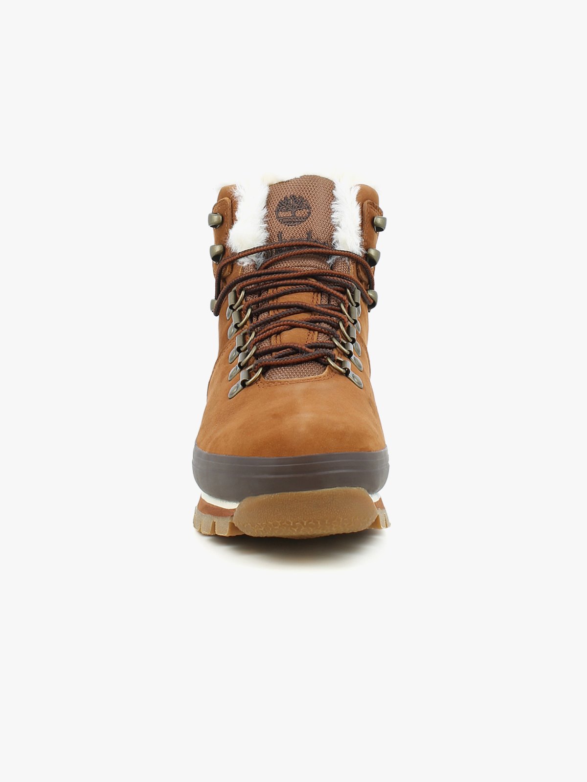 Timberland Euro Hiker Fur Lined Waterproof Boot Saddle Numbuck