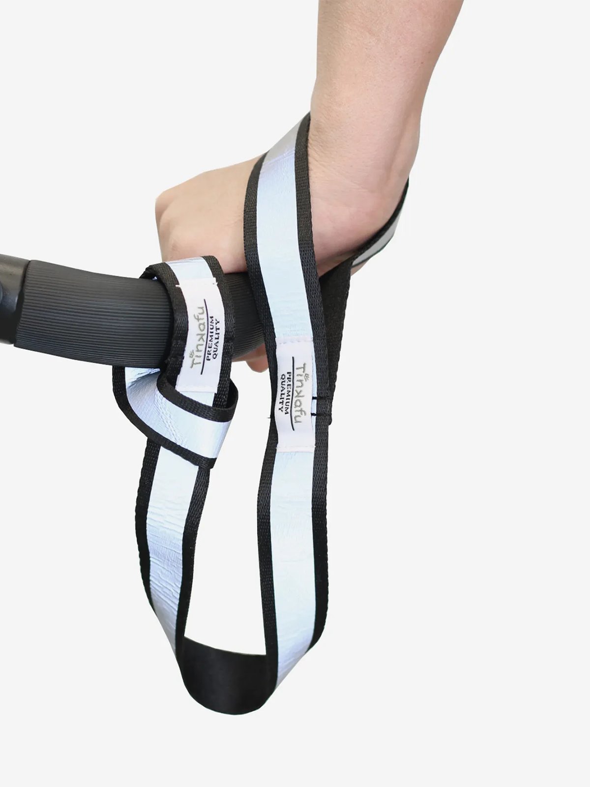 Tinkafu Håndleddsrem med refleks Svart