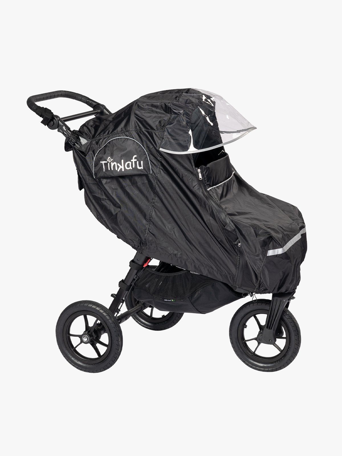 Tinkafu Regntrekk med skjerm Svart