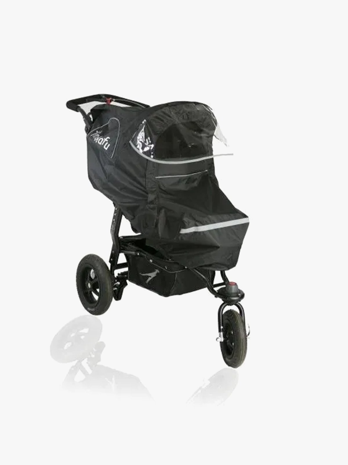 Tinkafu Regntrekk med skjerm Svart